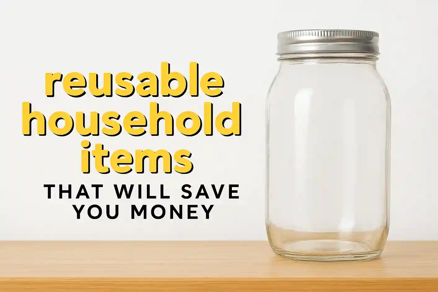 Reusable household Items